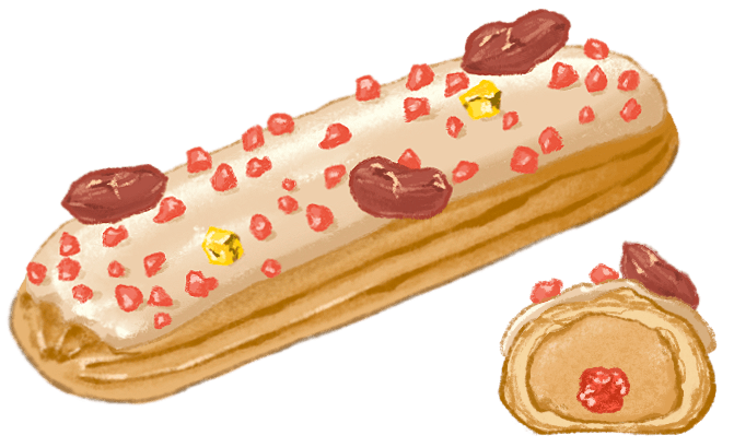 Éclair Peanut Butter